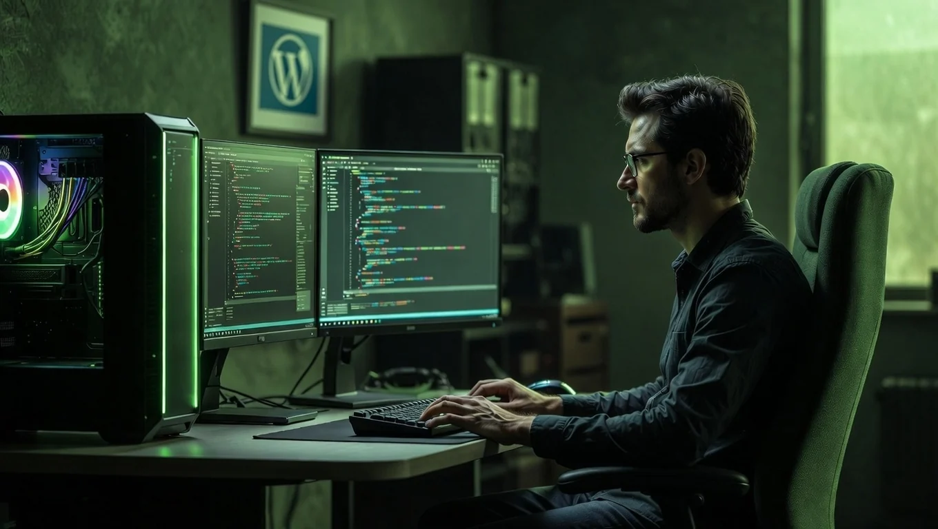 Fundo do serviço de Manutenção de Wordpress