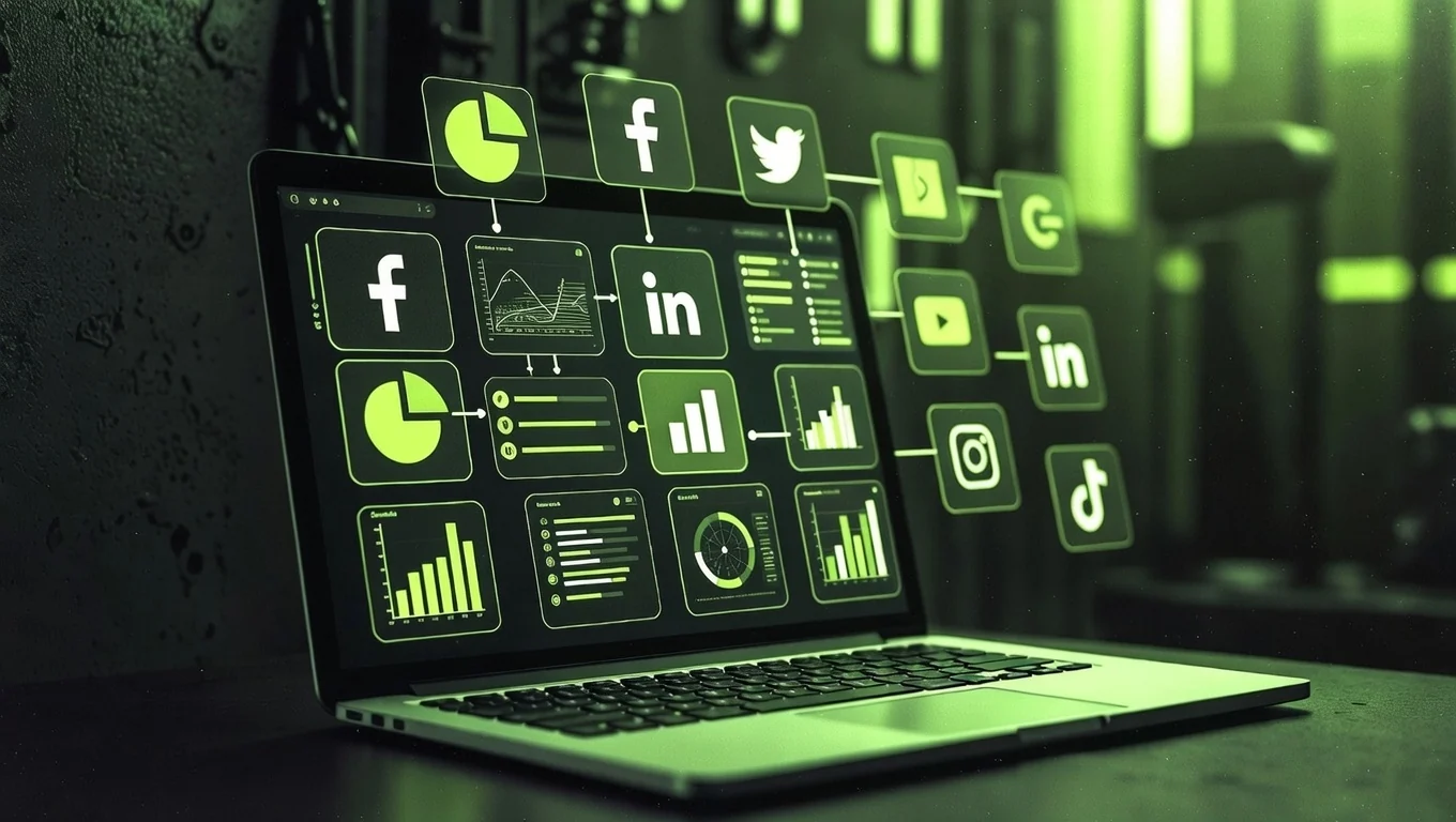 Fundo do serviço de Marketing em mídias sociais