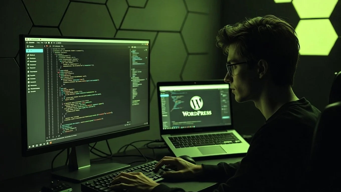 Fundo do serviço de criação de sites